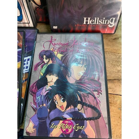 90s Anime bundle queens blade hardback hellsing dvds RUROUNI KENSHIN DVD Japan a - Picture 3 of 12